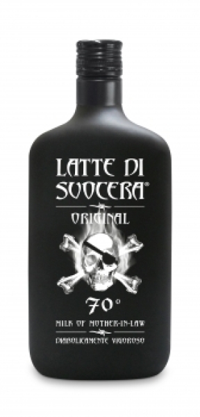 Latte di Suocera 70%vol, Likör von Zanin mit 70% Alk.